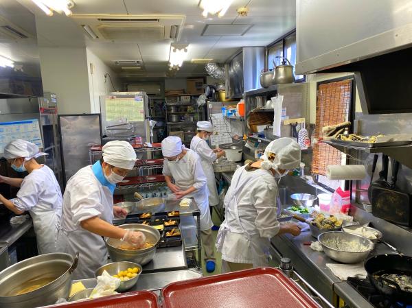 この日はオールスタッフ体制で、手によりをかけてお作りしました！<br>